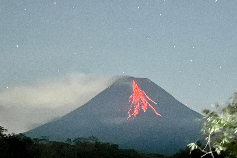 Prambanan Sunset and Merapi Lava Night Tour with Pickup
