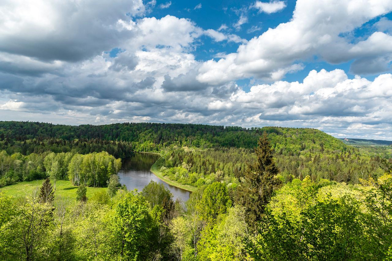 Från Riga: Gruppresa till Sigulda och TuraidaFrån Riga: Halvdagstur i grupp till Sigulda och Turaida