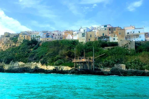 boat tour south coast and sea caves in vieste