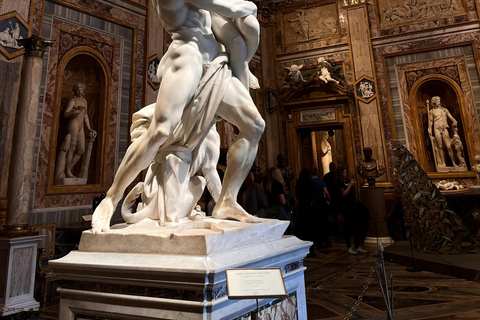Rome: Guided tour with admission included for the Borghese Gallery Rome: Guided tour with entrance to the Borghese Gallery included