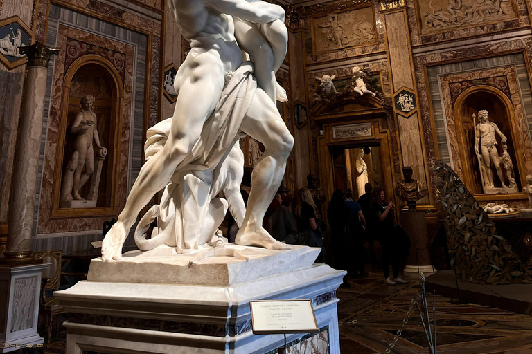 Rome: Guided tour with admission included for the Borghese Gallery Rome: Guided tour with entrance to the Borghese Gallery included