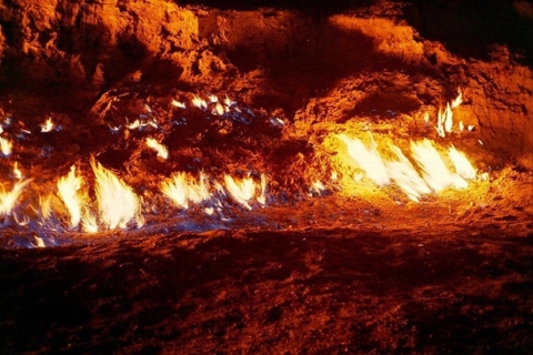 Apsheron: natuurwonder Flaming Mountain en Atashgah-tempel