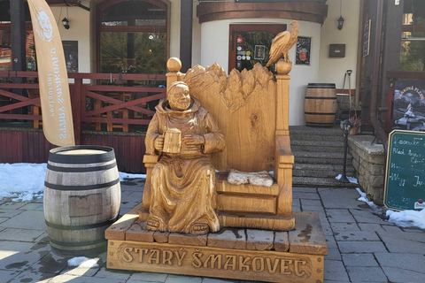 from Zakopane: Belianska Cave & Stary Smokovec Day Trip