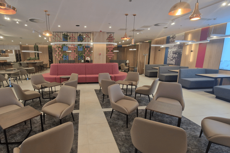 SJJ Sarajevo INTL Airport Business Lounge Access TB Domestic&International Departure: Business Lounge
