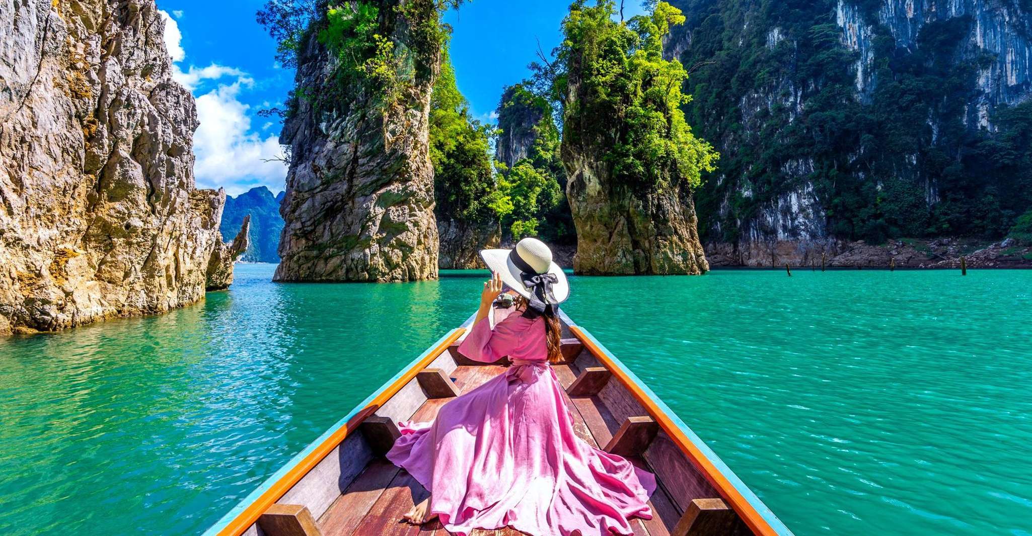 Khao Sok, Tour privado de botes Longtail en Cheow Lan Lake - Housity