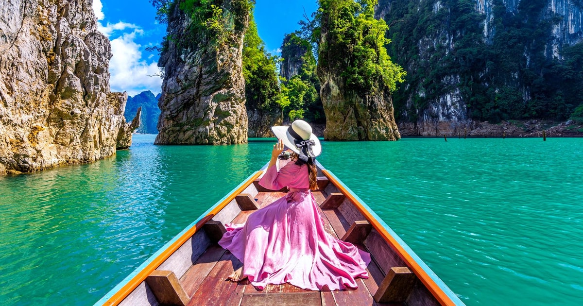 Khao Sok Tour Privado En Barco De Cola Larga Por El Lago Cheow Lan