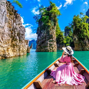 Khao Sok: Private Longtail Boat Tour at Cheow Lan Lake Khao Sok: Private Longtail Boat Tour at Cheow Lan Lake