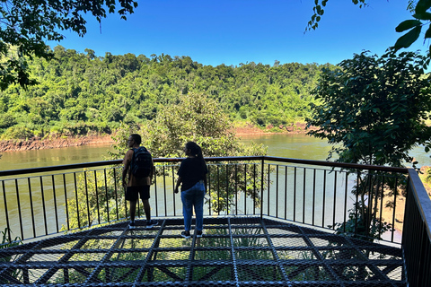 Essence of Iguazú: Full-Day Tour of Iguazú Falls (Brazil Side) and São João Trail Essence of Iguaçu: Full Day at Iguaçu Falls, Brazil, and São João Trail