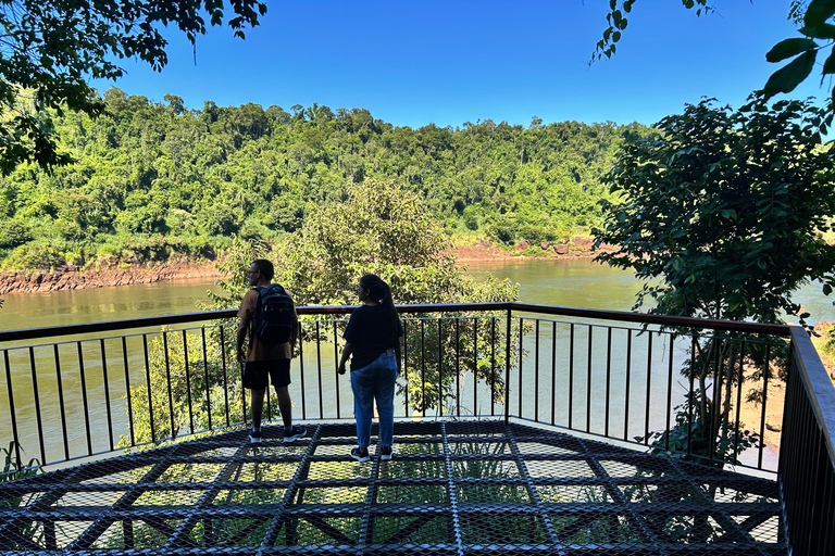 Essence of Iguazú: Full-Day Tour of Iguazú Falls (Brazil Side) and São João Trail Essence of Iguaçu: Full Day at Iguaçu Falls, Brazil, and São João Trail
