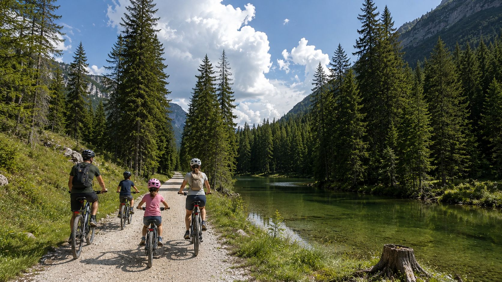 Cortina: E-Bike-Tour zum Toblacher See