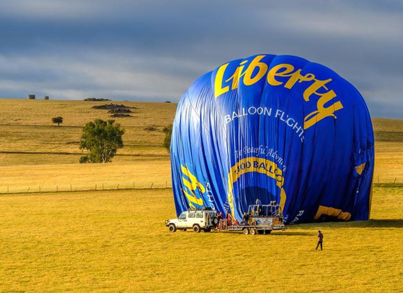 Perth til Northam: Ballonflyvning inklusive shuttlebus