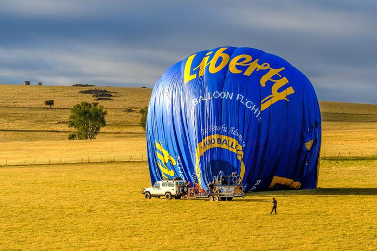 Ballonvaart INCLUSIEF pendelbus van Perth naar NorthamOverdracht terug