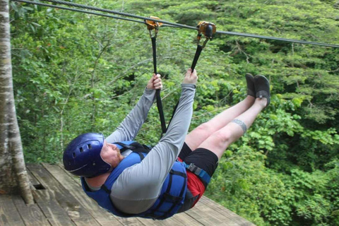 Puerto Plata: tirolina, cascadas y tour del chocolate