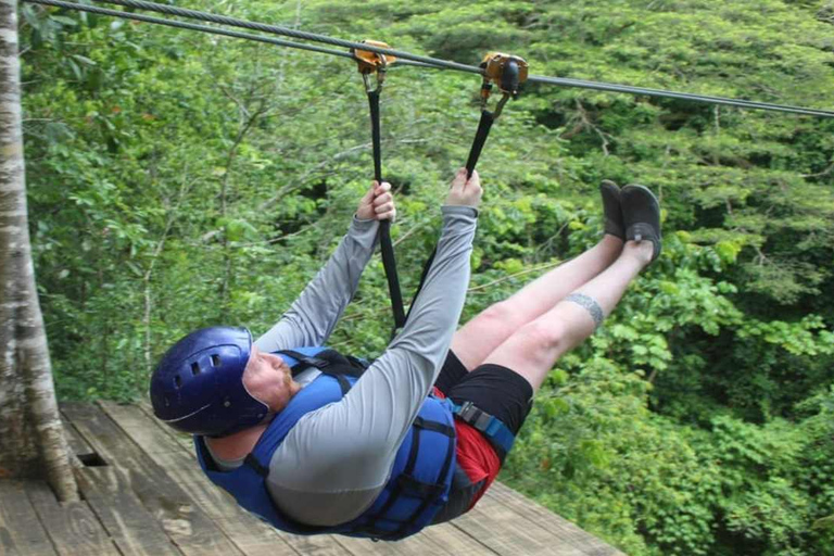 Puerto Plata: tirolina, cascadas y tour del chocolate