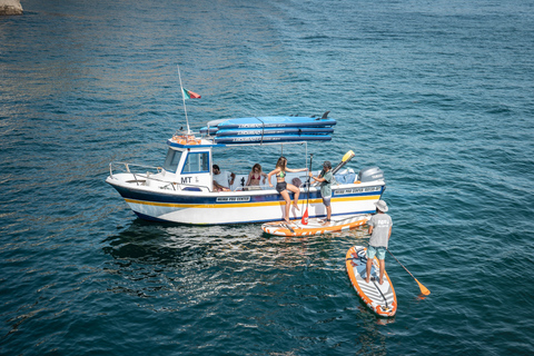 Boat, Wine, Tapas & SUP from Sesimbra - Arrábida Arrábida: Group Boat Tour from Sesimbra (10px)
