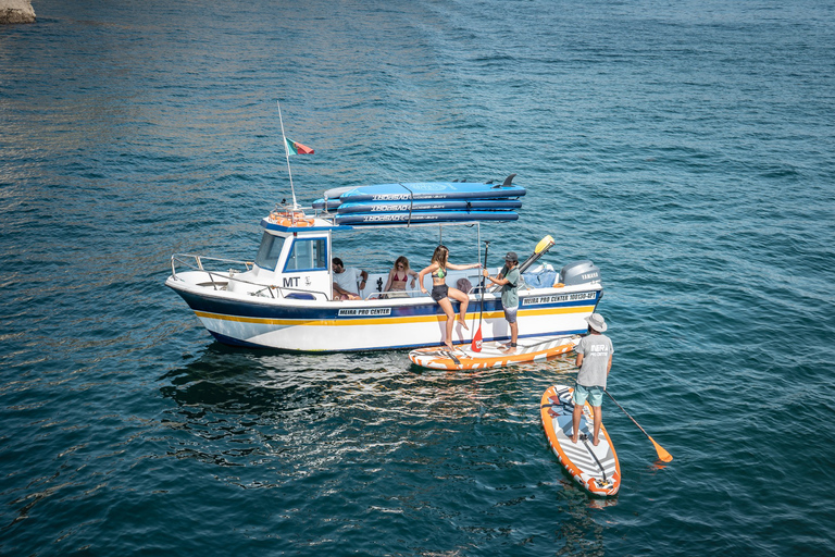 Boat, Wine, Tapas & SUP from Sesimbra - Arrábida Arrábida: Group Boat Tour from Sesimbra (10px)