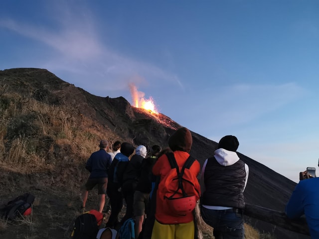 Stromboli: Zonsondergang trektocht bij Sciara del Fuoco