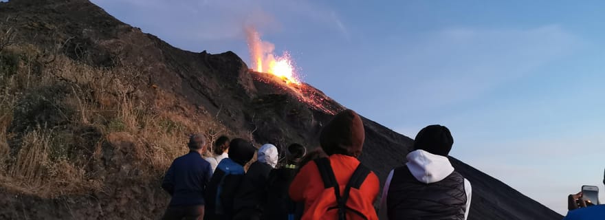 Stromboli : Trekking au coucher du soleil à Sciara del Fuoco
