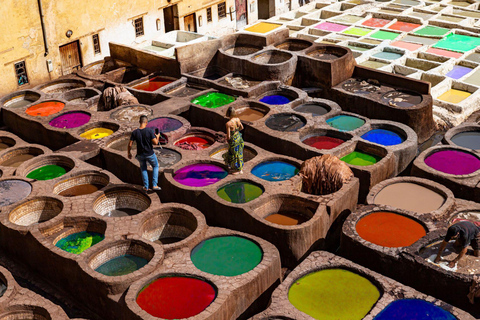 From Tangier: Transfer to Fes with Chefchaouen Stop Private Transfer