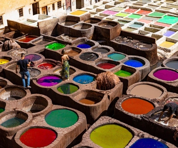 From Tangier: Transfer to Fes with Chefchaouen Stop