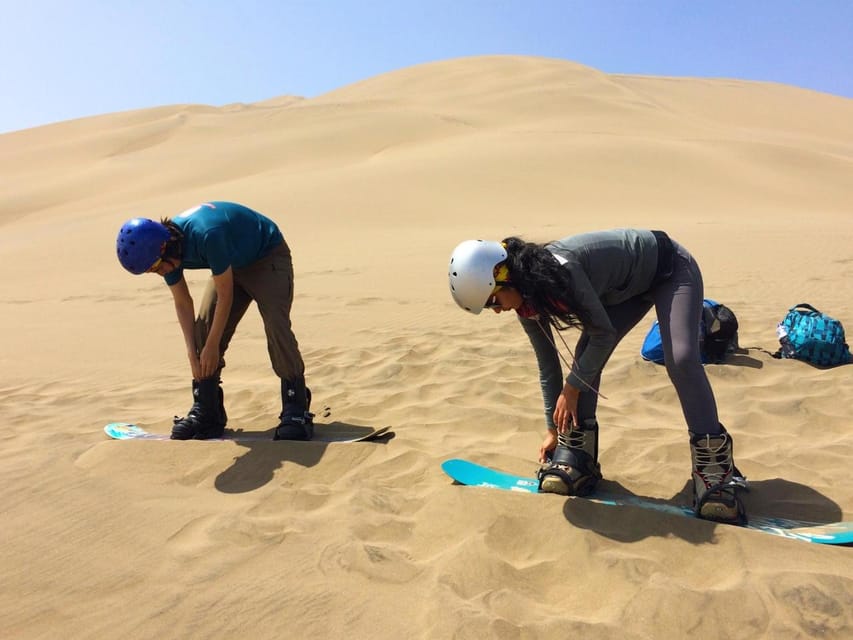 Sandboarden in de La Joya woestijn | GetYourGuide