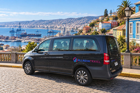 Santiago to Valparaiso Cruise Port: Private Transfer and Wine Tasting Santiago to Valparaiso Cruise Port: Private Transfer & Wine Tasting