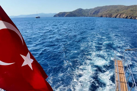 Fethiye: 12 Islands Boat Tour with Lunch and Transfers Fethiye: 12 Islands Boat Tour with Lunch without transfer