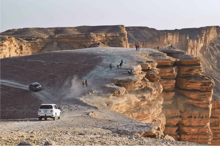 Die Edge of the World Tour von Riyadh aus