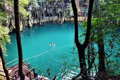 Ek Balam: Plus Cenote Swimming and Valladolid City