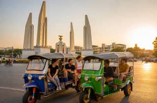 Bangkok: Geführte Tuk-Tuk-Städtetour Großer Palast & Tempel