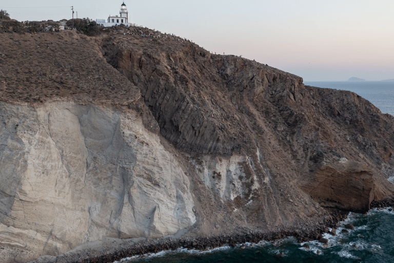 Santorini: Wycieczka z przewodnikiem o zachodzie słońca z odbiorem z hotelu