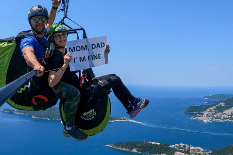 Parapente à Budva, vol thermique (30 minutes de vol)