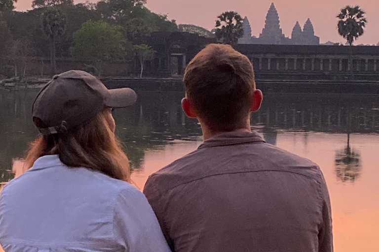 Personalized Angkor Wat Sunrise by AC Vehicle