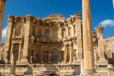 Aqaba: Jerash, Castello di Ajloun - Tour di un giorno di Ajloun Teleferic