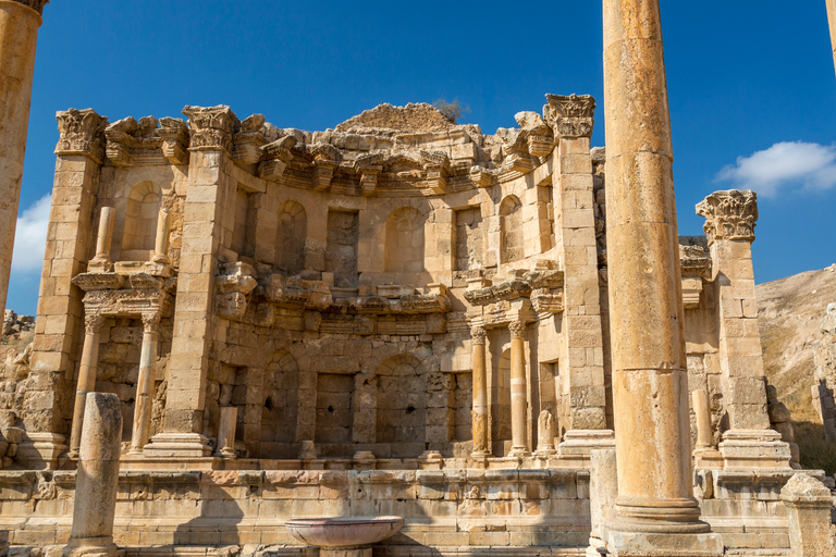 Aqaba: Jerash, Ajloun slott - Ajloun Teleferic en dagsutflykt