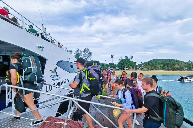 Koh Samui to Krabi Catamaran and Land Transfer Service