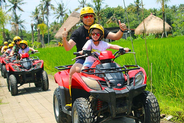 Ubud: rafting i quadami w Ubud z bezpłatnym transportemUbud: Spływ raftingowy i quadami w Ubud z bezpłatnym transportem