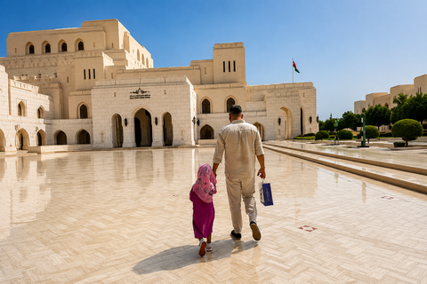 Muscat: City Highlights Tour with Grand Mosque & Souq Shared