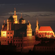 Augsburg: Illuminated Guided Evening Walking Tour