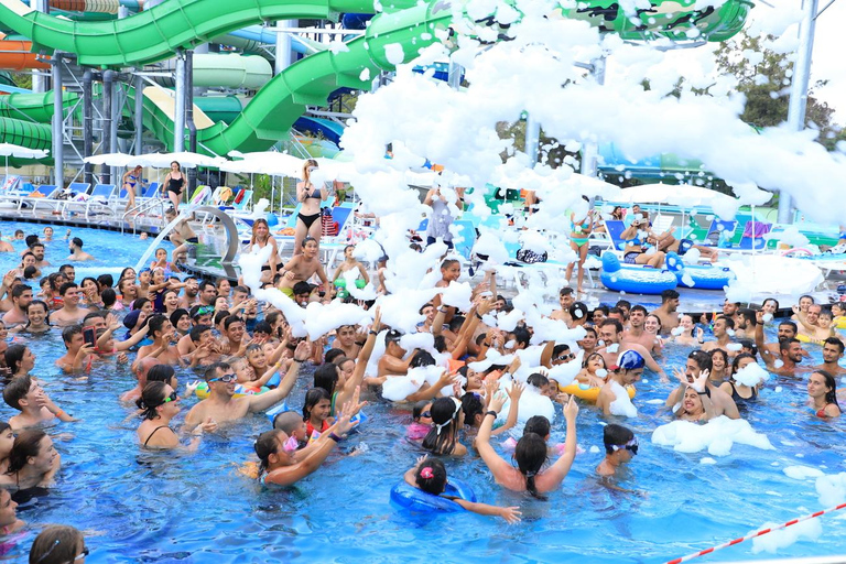 Side: AquaJoy Waterpark Entry Ticket & Optional Lunch Waterpark Entry Ticket + Lunch Included