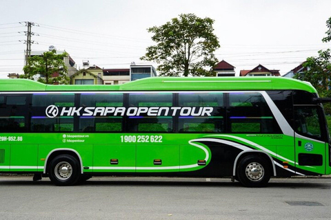 From Hanoi: Enjoy direct bus transfer from/to SapaFrom Hanoi to Sapa (Double Cabin)