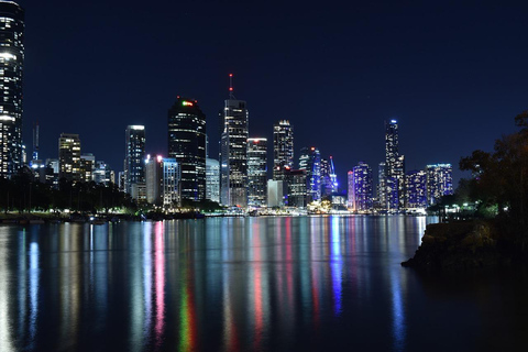 Brisbane: Private Brisbane Night Tour with Stops