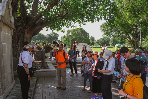 Bangkok: Excursão de 1 Dia de Ônibus e Barco a AyutthayaExcursão c/ Serviço de Busca no Hotel