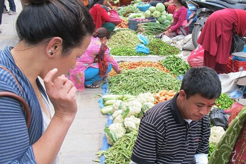 Kathmandu: tour privato del mercato locale con guida in inglese