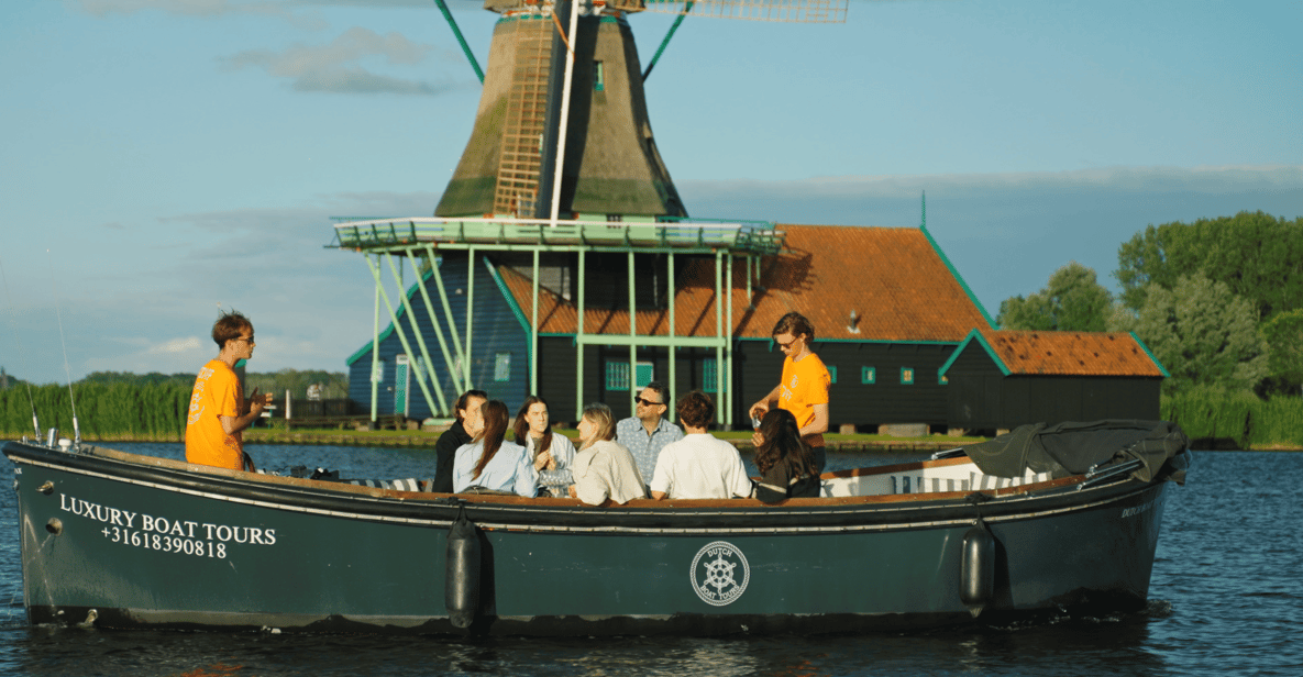 Afbeelding 1 van Zaanse Schans: Cruise UNESCO Windmolendorp + Live gids