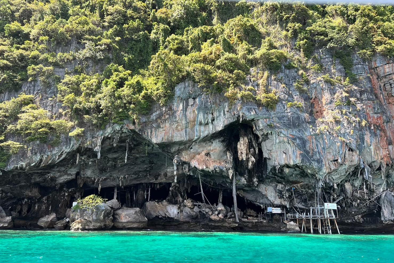 Desde Phi Phi Chárter de lujo en barco de cola larga Isla Phi PhiTour de 6 horas en barco de lujo por la isla Phi Phi