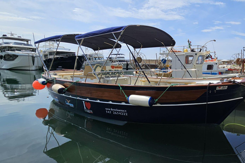 From Terracina: Circeo Caves Boat Trip with Snorkeling Alta stagione