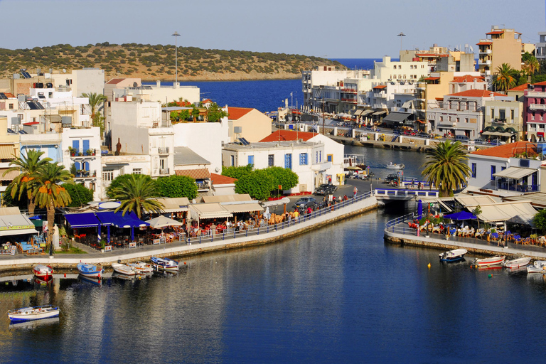 克里特岛：普拉卡、斯皮纳龙加和圣尼古拉奥斯冬季一日旅行从伊拉克利翁和阿穆达拉接客