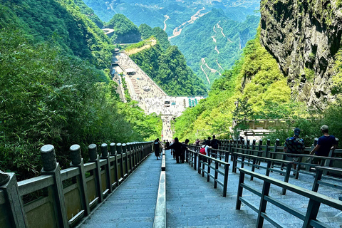 Tianmen Mountain 1-Day Tour｜Heaven’s Gate · Glass Skywalk [Private Tour] English-speaking Guide