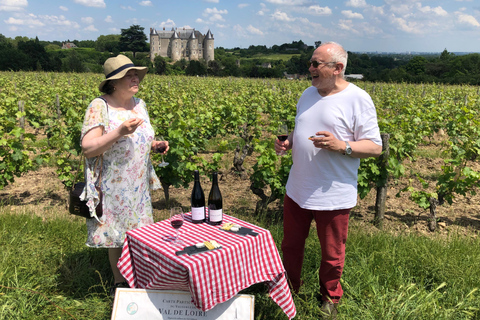 Visite d'une jounée avec déjeuner à la cave : Vouvray&Chinon